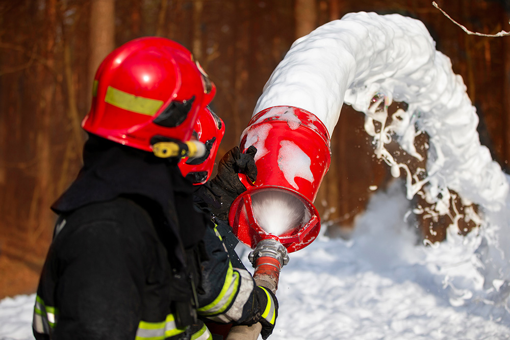 AFFF foam; PFAS; Firefighting foam