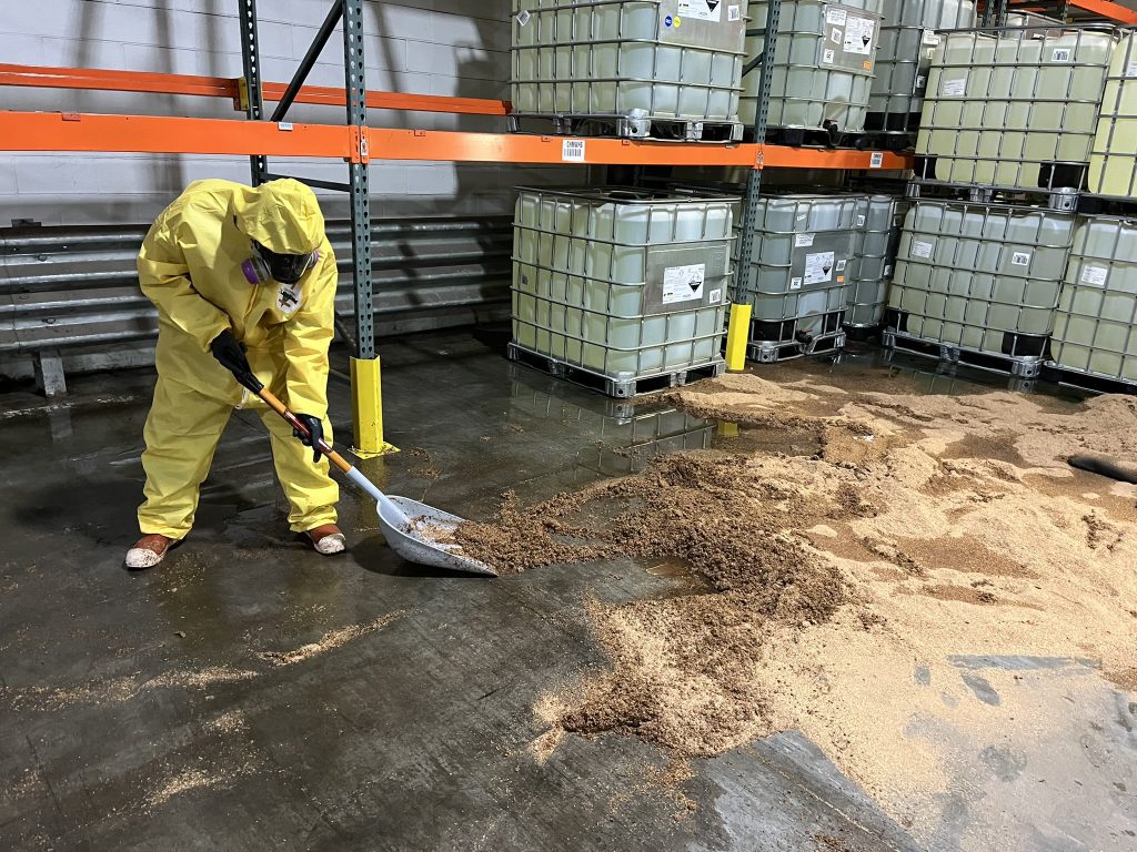 Acid Spill Clean Up