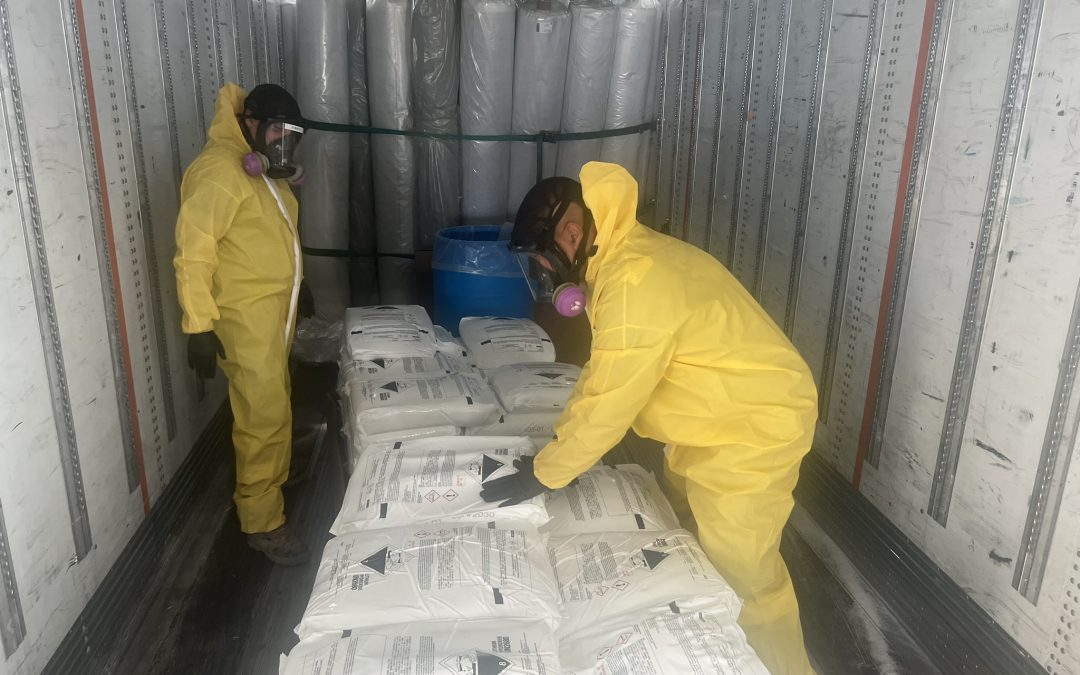 hazardous chemical spill remediation